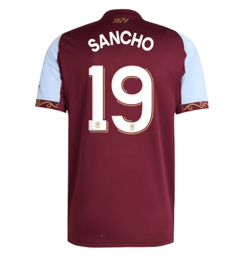 Aston Villa Jadon Sancho #19 Hjemmedrakt 2025-26 Kortermet Aston Villa Jadon Sancho #19 Hjemmedrakt 2025-26 Kortermet