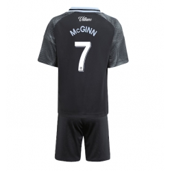 Aston Villa John McGinn #7 Bortedraktsett Barn 2025-26 Kortermet (+ Korte bukser)