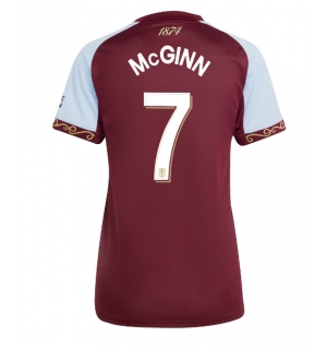 Aston Villa John McGinn #7 Hjemmedrakt Dame 2025-26 Kortermet