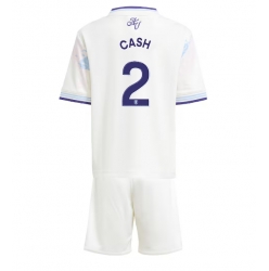 Aston Villa Matty Cash #2 Tredjedraktsett Barn 2025-26 Kortermet (+ Korte bukser)