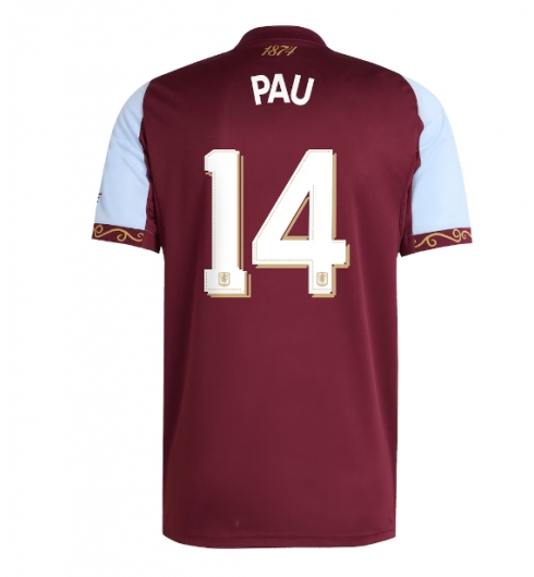 Aston Villa Pau Torres #14 Hjemmedrakt 2025-26 Kortermet Aston Villa Pau Torres #14 Hjemmedrakt 2025-26 Kortermet