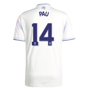 Aston Villa Pau Torres #14 Tredjedrakt 2025-26 Kortermet