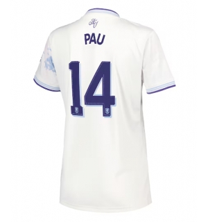 Aston Villa Pau Torres #14 Tredjedrakt Dame 2025-26 Kortermet