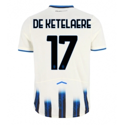 Atalanta Charles De Ketelaere #17 Bortedrakt 2025-26 Kortermet