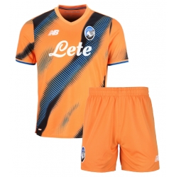 Atalanta Tredjedraktsett Barn 2025-26 Kortermet (+ Korte bukser)