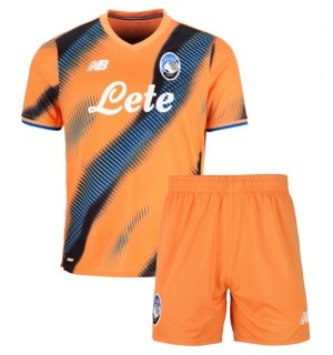 Atalanta Tredjedraktsett Barn 2025-26 Kortermet (+ Korte bukser)