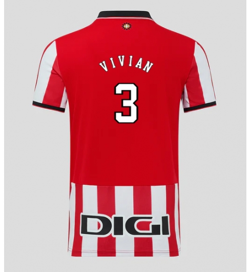 Athletic Bilbao Dani Vivian #3 Hjemmedrakt 2025-26 Kortermet Athletic Bilbao Dani Vivian #3 Hjemmedrakt 2025-26 Kortermet