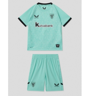 Athletic Bilbao Tredjedraktsett Barn 2025-26 Kortermet (+ Korte bukser)