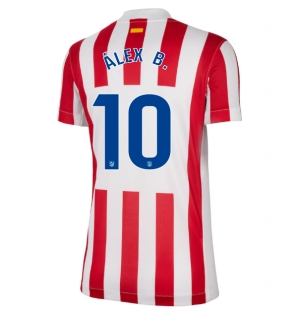 Atletico Madrid Alex Baena #10 Hjemmedrakt Dame 2025-26 Kortermet