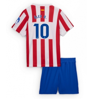 Atletico Madrid Alex Baena #10 Hjemmedraktsett Barn 2025-26 Kortermet (+ Korte bukser)