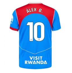 Atletico Madrid Alex Baena #10 Tredjedrakt 2025-26 Kortermet