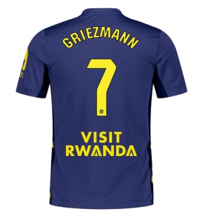 Atletico Madrid Antoine Griezmann #7 Bortedrakt 2025-26 Kortermet