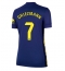 Atletico Madrid Antoine Griezmann #7 Bortedrakt Dame 2025-26 Kortermet Atletico Madrid Antoine Griezmann #7 Bortedrakt Dame 2025-26 Kortermet