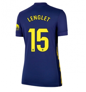 Atletico Madrid Clement Lenglet #15 Bortedrakt Dame 2025-26 Kortermet