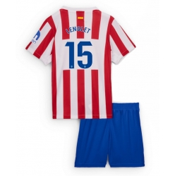 Atletico Madrid Clement Lenglet #15 Hjemmedraktsett Barn 2025-26 Kortermet (+ Korte bukser)