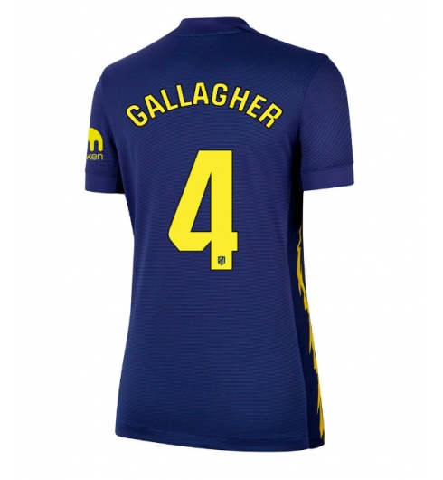 Atletico Madrid Conor Gallagher #4 Bortedrakt Dame 2025-26 Kortermet Atletico Madrid Conor Gallagher #4 Bortedrakt Dame 2025-26 Kortermet