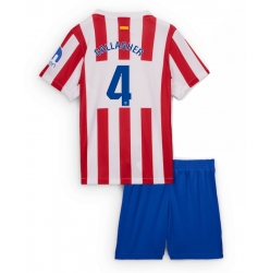Atletico Madrid Conor Gallagher #4 Hjemmedraktsett Barn 2025-26 Kortermet (+ Korte bukser)