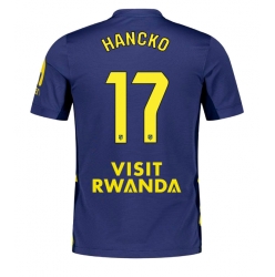 Atletico Madrid David Hancko #17 Bortedrakt 2025-26 Kortermet