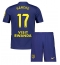 Atletico Madrid David Hancko #17 Bortedraktsett Barn 2025-26 Kortermet (+ Korte bukser)