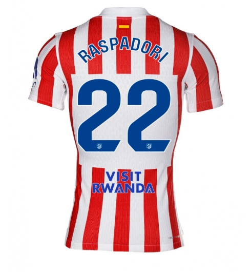 Atletico Madrid Giacomo Raspadori #22 Hjemmedrakt 2025-26 Kortermet Atletico Madrid Giacomo Raspadori #22 Hjemmedrakt 2025-26 Kortermet