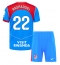 Atletico Madrid Giacomo Raspadori #22 Tredjedraktsett Barn 2025-26 Kortermet (+ Korte bukser)
