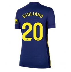 Atletico Madrid Giuliano Simeone #20 Bortedrakt Dame 2025-26 Kortermet