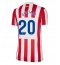 Atletico Madrid Giuliano Simeone #20 Hjemmedrakt Dame 2025-26 Kortermet Atletico Madrid Giuliano Simeone #20 Hjemmedrakt Dame 2025-26 Kortermet