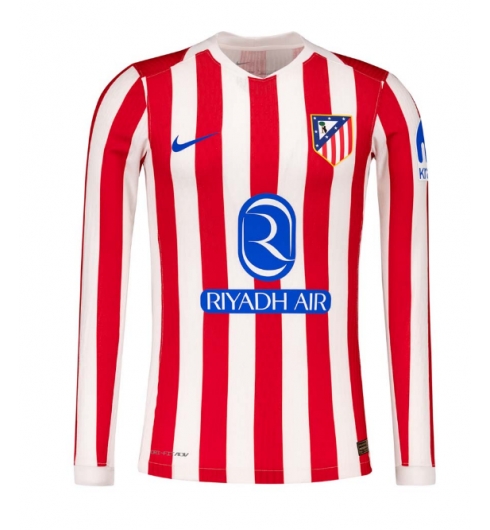 Atletico Madrid Hjemmedrakt 2025-26 Langermet Atletico Madrid Hjemmedrakt 2025-26 Langermet
