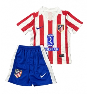 Atletico Madrid Hjemmedraktsett Barn 2026-27 Kortermet (+ Korte bukser)