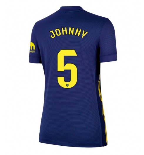 Atletico Madrid Johnny Cardoso #5 Bortedrakt Dame 2025-26 Kortermet Atletico Madrid Johnny Cardoso #5 Bortedrakt Dame 2025-26 Kortermet