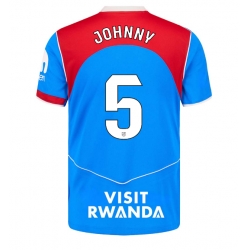 Atletico Madrid Johnny Cardoso #5 Tredjedrakt 2025-26 Kortermet