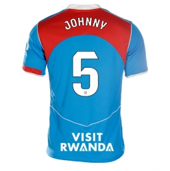 Atletico Madrid Johnny Cardoso #5 Tredjedrakt Dame 2025-26 Kortermet