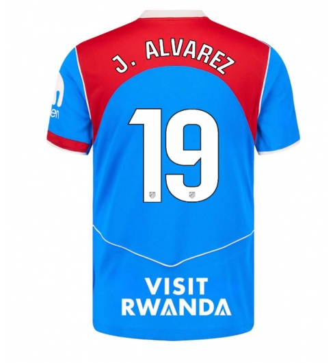 Atletico Madrid Julian Alvarez #19 Tredjedrakt 2025-26 Kortermet Atletico Madrid Julian Alvarez #19 Tredjedrakt 2025-26 Kortermet