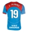 Atletico Madrid Julian Alvarez #19 Tredjedrakt Dame 2025-26 Kortermet Atletico Madrid Julian Alvarez #19 Tredjedrakt Dame 2025-26 Kortermet