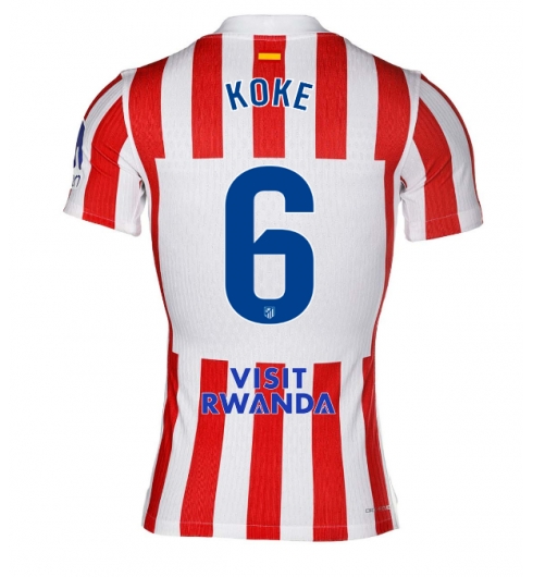 Atletico Madrid Koke #6 Hjemmedrakt 2025-26 Kortermet Atletico Madrid Koke #6 Hjemmedrakt 2025-26 Kortermet