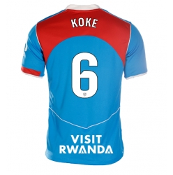 Atletico Madrid Koke #6 Tredjedrakt Dame 2025-26 Kortermet