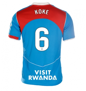 Atletico Madrid Koke #6 Tredjedrakt Dame 2025-26 Kortermet