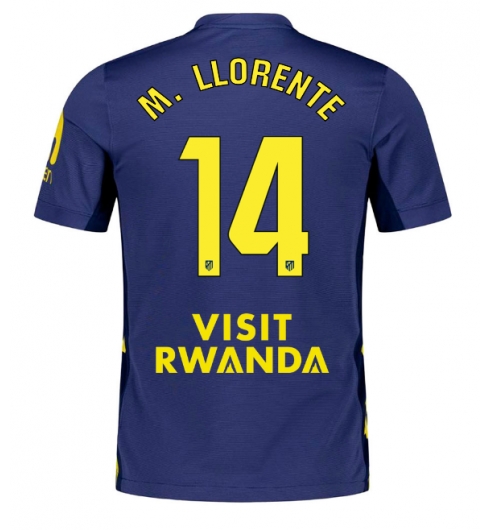 Atletico Madrid Marcos Llorente #14 Bortedrakt 2025-26 Kortermet Atletico Madrid Marcos Llorente #14 Bortedrakt 2025-26 Kortermet