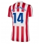 Atletico Madrid Marcos Llorente #14 Hjemmedrakt Dame 2025-26 Kortermet Atletico Madrid Marcos Llorente #14 Hjemmedrakt Dame 2025-26 Kortermet