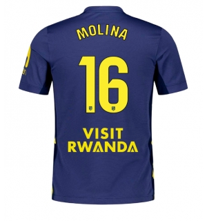 Atletico Madrid Nahuel Molina #16 Bortedrakt 2025-26 Kortermet