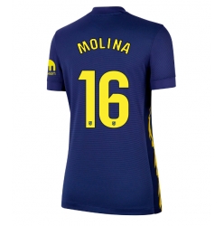 Atletico Madrid Nahuel Molina #16 Bortedrakt Dame 2025-26 Kortermet
