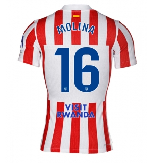 Atletico Madrid Nahuel Molina #16 Hjemmedrakt 2025-26 Kortermet