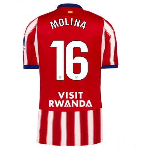 Atletico Madrid Nahuel Molina #16 Hjemmedrakt 2026-27 Kortermet Atletico Madrid Nahuel Molina #16 Hjemmedrakt 2026-27 Kortermet