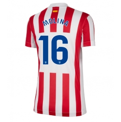 Atletico Madrid Nahuel Molina #16 Hjemmedrakt Dame 2025-26 Kortermet