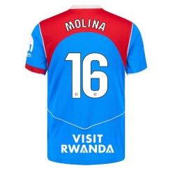 Atletico Madrid Nahuel Molina #16 Tredjedrakt 2025-26 Kortermet