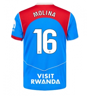 Atletico Madrid Nahuel Molina #16 Tredjedrakt 2025-26 Kortermet