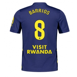 Atletico Madrid Pablo Barrios #8 Bortedrakt 2025-26 Kortermet