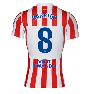 Atletico Madrid Pablo Barrios #8 Hjemmedrakt 2025-26 Kortermet