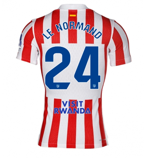 Atletico Madrid Robin Le Normand #24 Hjemmedrakt 2025-26 Kortermet Atletico Madrid Robin Le Normand #24 Hjemmedrakt 2025-26 Kortermet