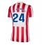 Atletico Madrid Robin Le Normand #24 Hjemmedrakt Dame 2025-26 Kortermet Atletico Madrid Robin Le Normand #24 Hjemmedrakt Dame 2025-26 Kortermet